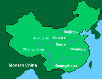 Territory of Modern China