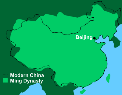 Territory of Qing Dynasty