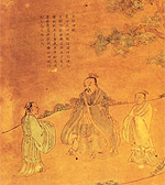 Confucius and his disciples, the sage's disciples played a decisive role in spreading his teachings.