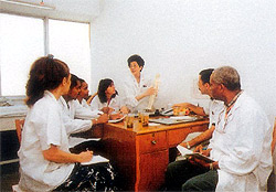 Teaching class of Shanghai University of Traditional Chinese Medicine