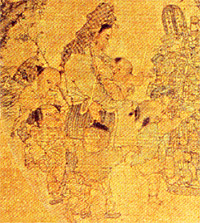 Children and woman of the Song Dynasty